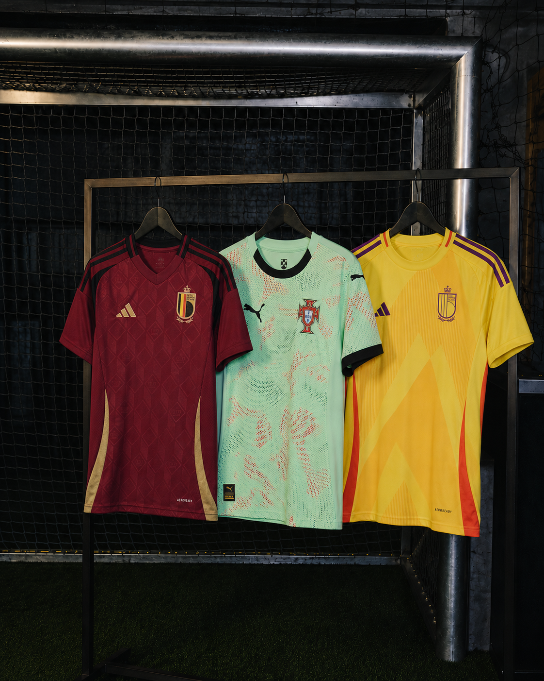 Damen WM Mystery Box mit Belgien, Portugal und Spanien Damen Trikots